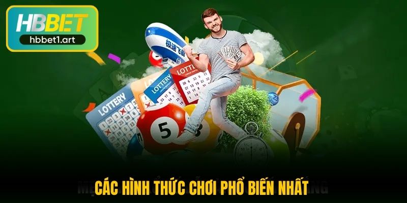 GW Lottery - Sảnh Cược Xổ Số Trực Tuyến Uy Tín Tại HBBet 2 cac hinh thuc choi pho bien nhat